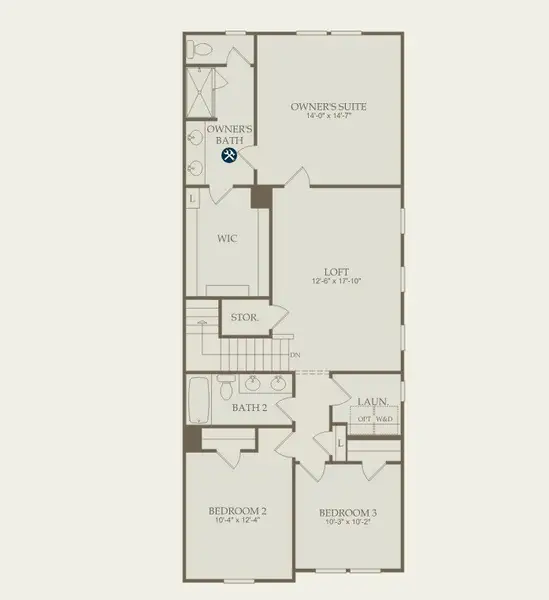 2D floor plan layout of this home in Mallard Park, Charlotte, NC (Image 4). 2D floor plan layout of this home in Mallard Park, Charlotte, NC (Image 4).