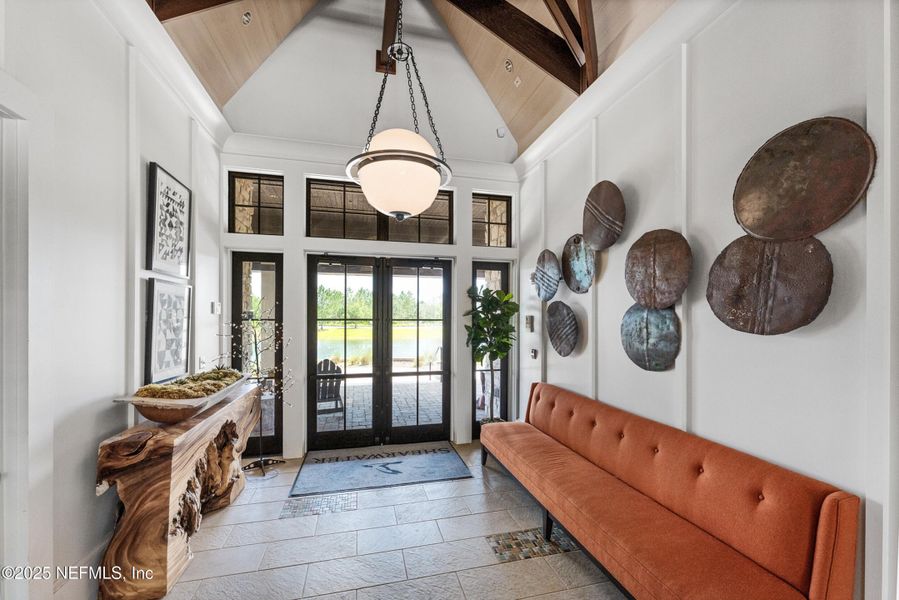Furnished interior view inside a new home in , St. Augustine (Image 29).