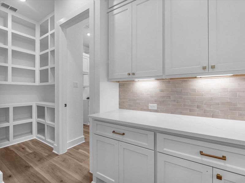 Furnished interior view inside a new home in The Estates at James Lane, Fulshear (Image 9).
