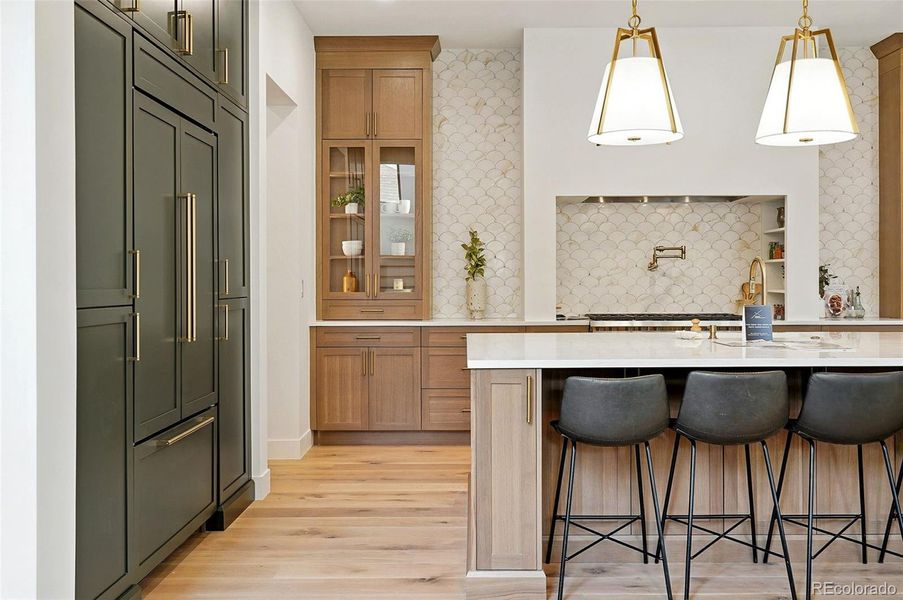 Furnished interior view inside a new home in , Denver (Image 26).