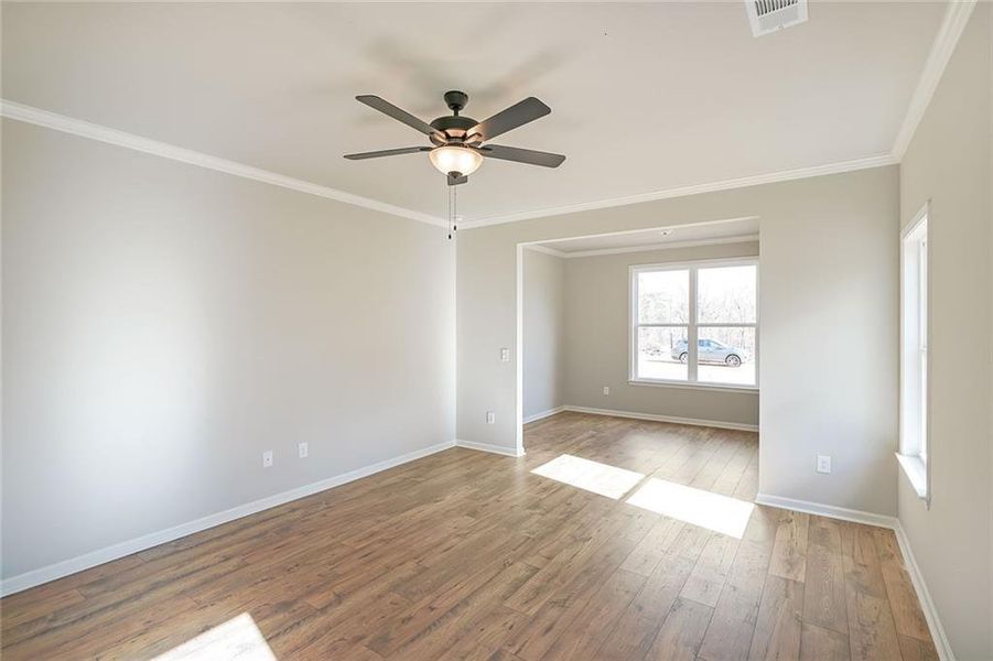 Spacious, unfurnished interior of a new home in , Dawsonville (Image 31).