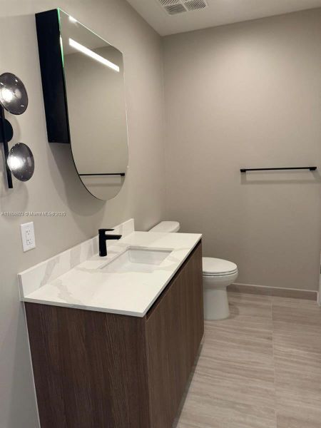 Furnished interior view inside a new home in , Miami Beach (Image 2).