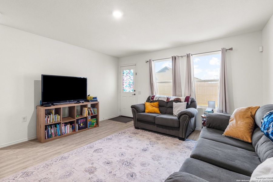 Furnished interior view inside a new home in , San Antonio (Image 15). Furnished interior view inside a new home in , San Antonio (Image 15).
