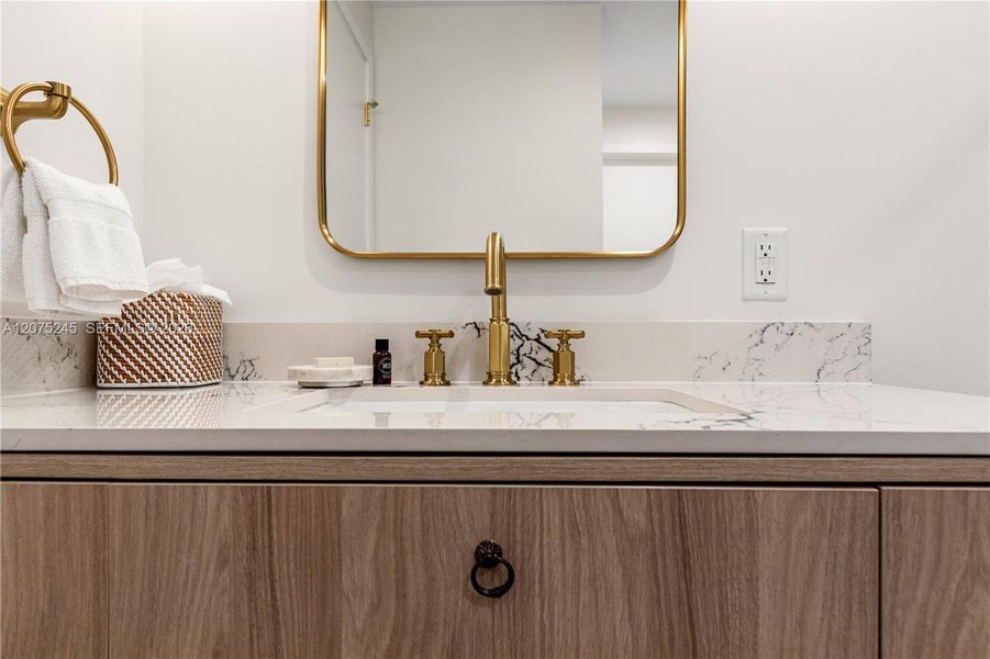 Close-up of interior finishes inside a home in , Miami (Image 21).
