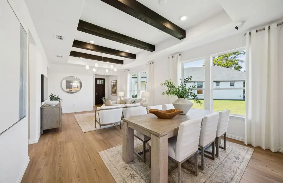 Furnished interior view inside a new home in Del Webb at Trinity Falls, McKinney (Image 18).