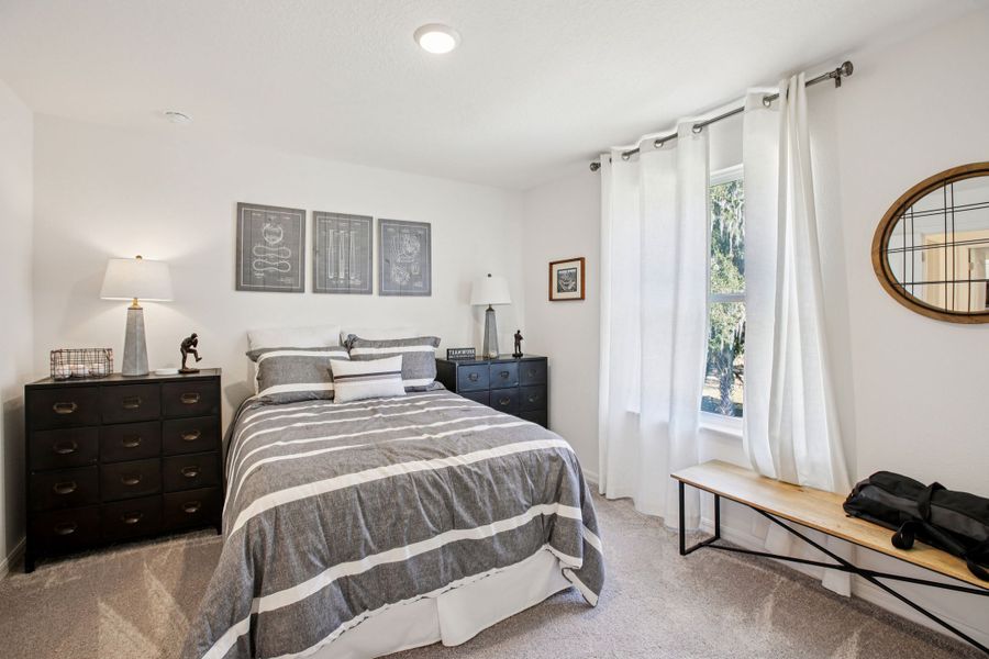 Furnished interior view inside a new home in Oak Creek Preserve, Lakeland (Image 36). Furnished interior view inside a new home in Oak Creek Preserve, Lakeland (Image 36).