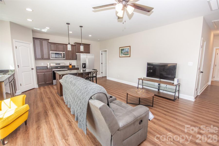 Furnished interior view inside a new home in , Statesville (Image 30).