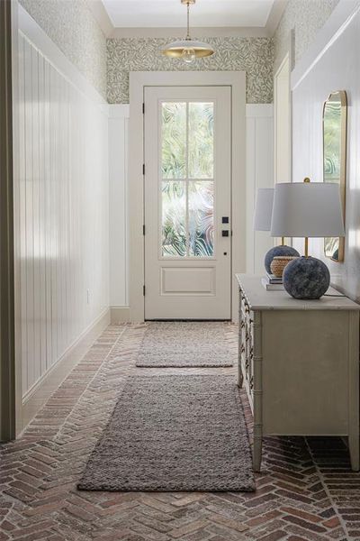 Close-up of interior finishes inside a home in , Lakeland (Image 81).