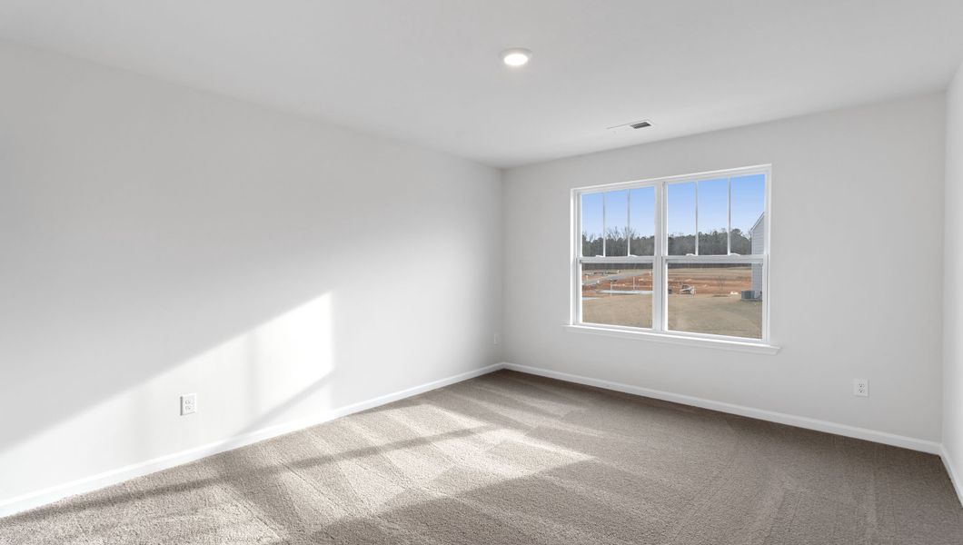 Representative unfurnished interior of a home built from the WILMINGTON by D.R. Horton in Baxter Village, Boiling Springs (Image 25).