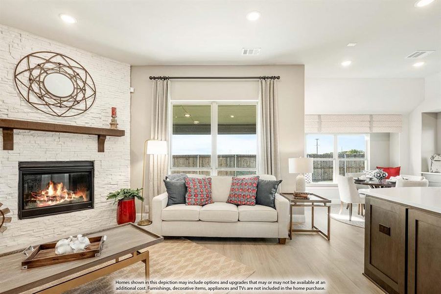 Furnished interior view inside a new home in East Oak Creek, Commerce (Image 17). Furnished interior view inside a new home in East Oak Creek, Commerce (Image 17).