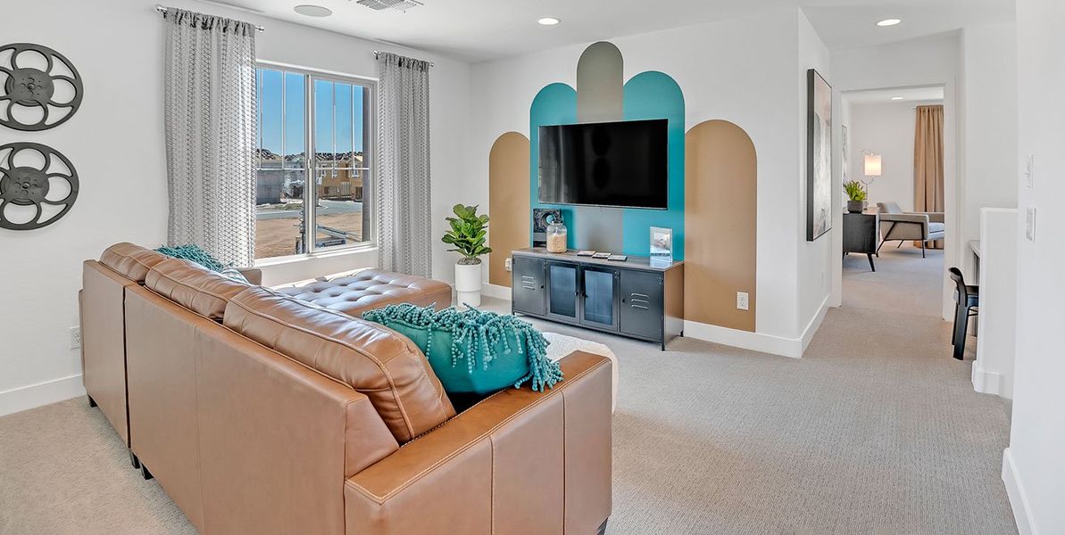 Furnished interior view inside a new home in Ironwood Villages at North Creek, Queen Creek (Image 6).
