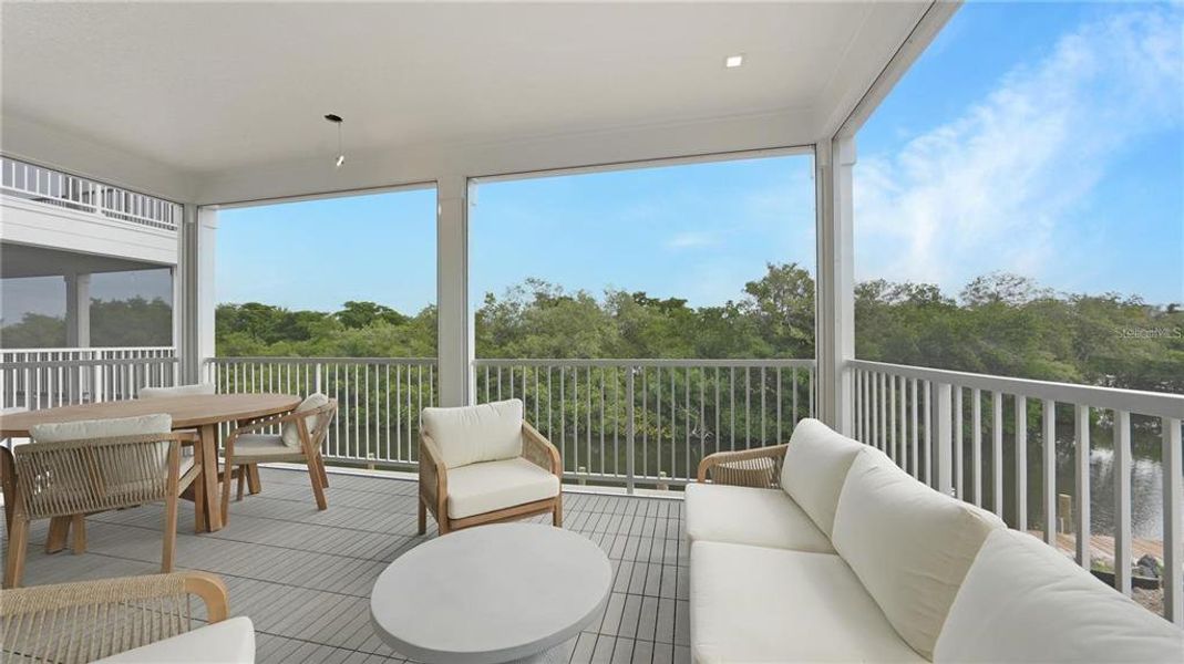 Exterior details and patio area of a home in , Bradenton Beach (Image 21). Exterior details and patio area of a home in , Bradenton Beach (Image 21).