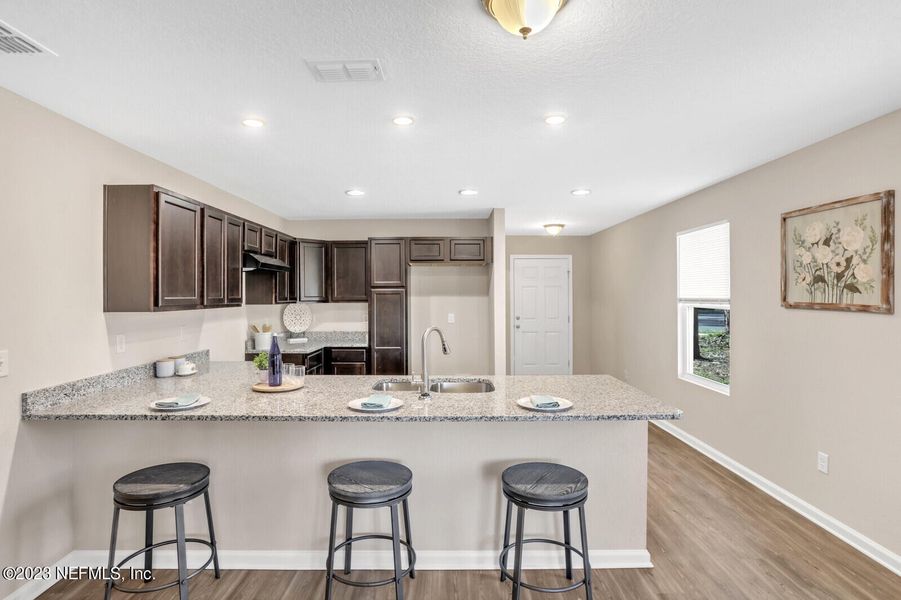 Furnished interior view inside a new home in , Jacksonville (Image 13).