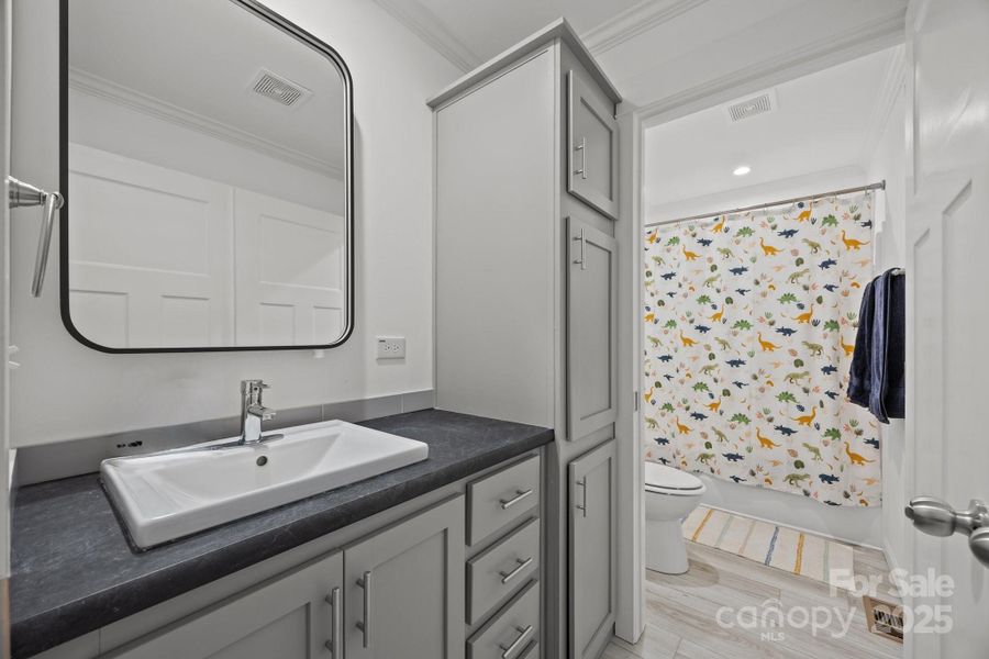 Furnished interior view inside a new home in , Candler (Image 24).