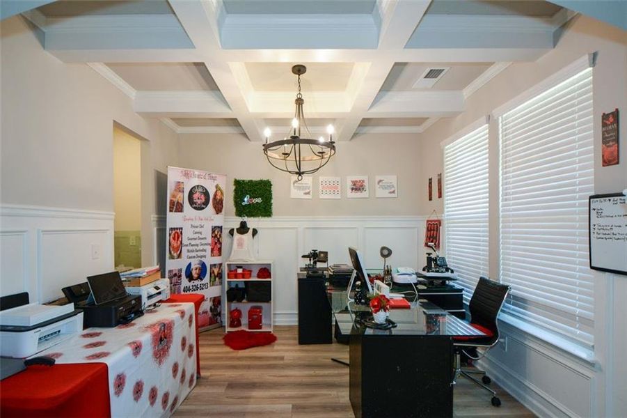Furnished interior view inside a new home in , Locust Grove (Image 4).