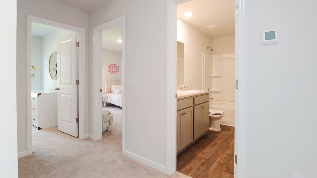 Furnished interior view inside a new home in Garbon Fields, Summerville (Image 22).