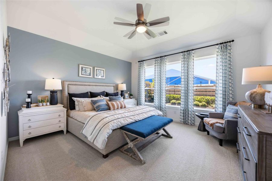 Furnished interior view inside a new home in , Beasley (Image 13).