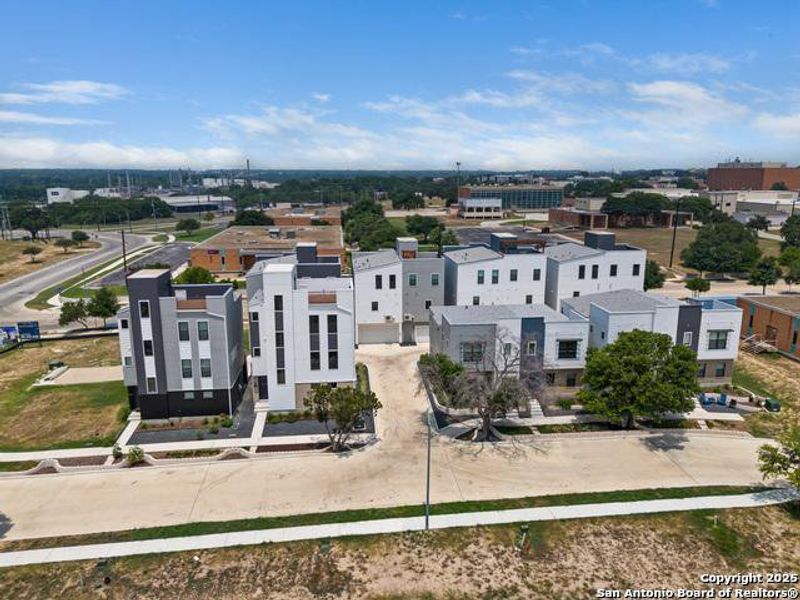 Front exterior of a new home in , San Antonio, TX, highlighting curb appeal (Image 25).