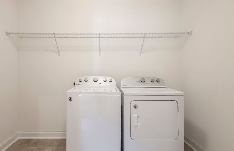 Laundry Room on 2nd Floor near bedrooms