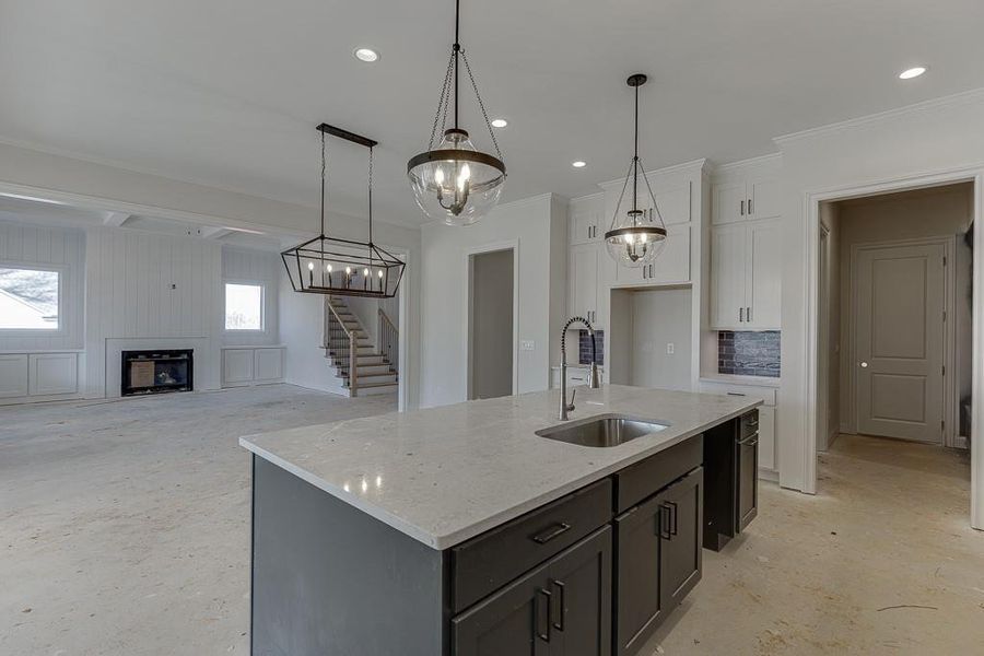 Furnished interior view inside a new home in , Cumming (Image 6).