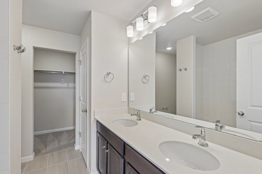 Furnished interior view inside a new home in Pintail Commons at Johnstown Village, Johnstown (Image 5).