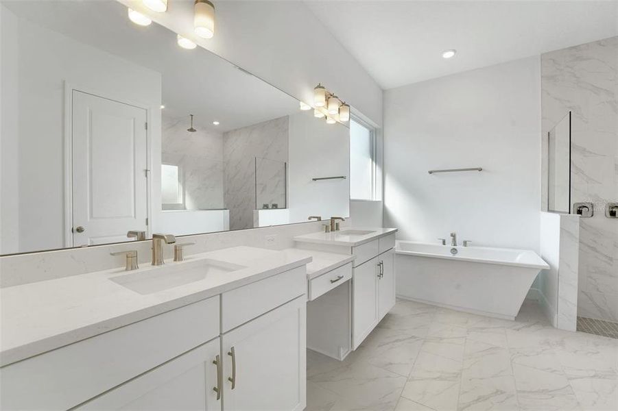 Furnished interior view inside a new home in Palms at Windermere, Windermere (Image 12).