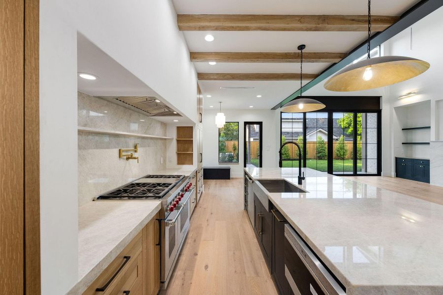 Furnished interior view inside a new home in , Houston (Image 7).