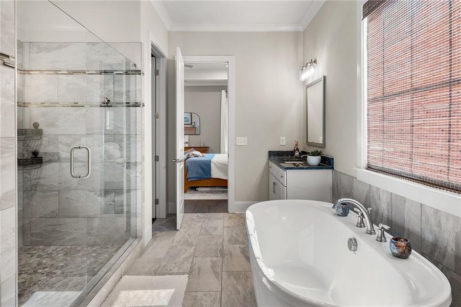 Furnished interior view inside a new home in , Watkinsville (Image 29).