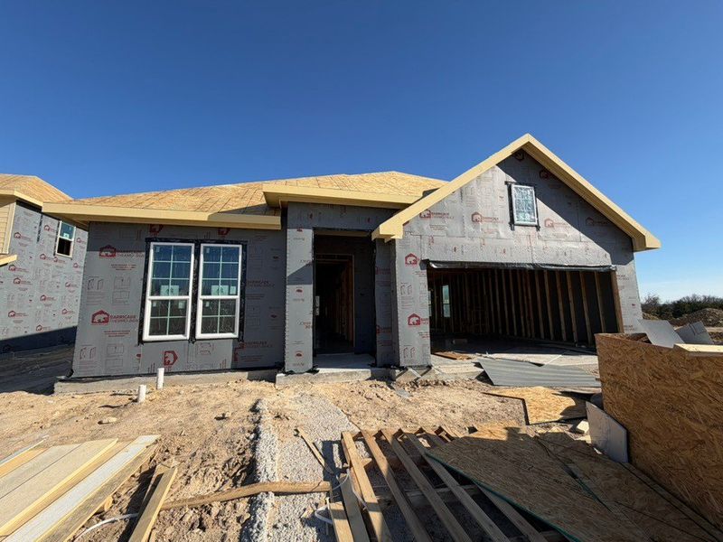 In-progress construction of a new home in Waterford Park, Weatherford, TX (Image 2). In-progress construction of a new home in Waterford Park, Weatherford, TX (Image 2).