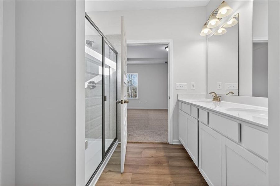 Furnished interior view inside a new home in Roxeywood Park, Winder (Image 13).