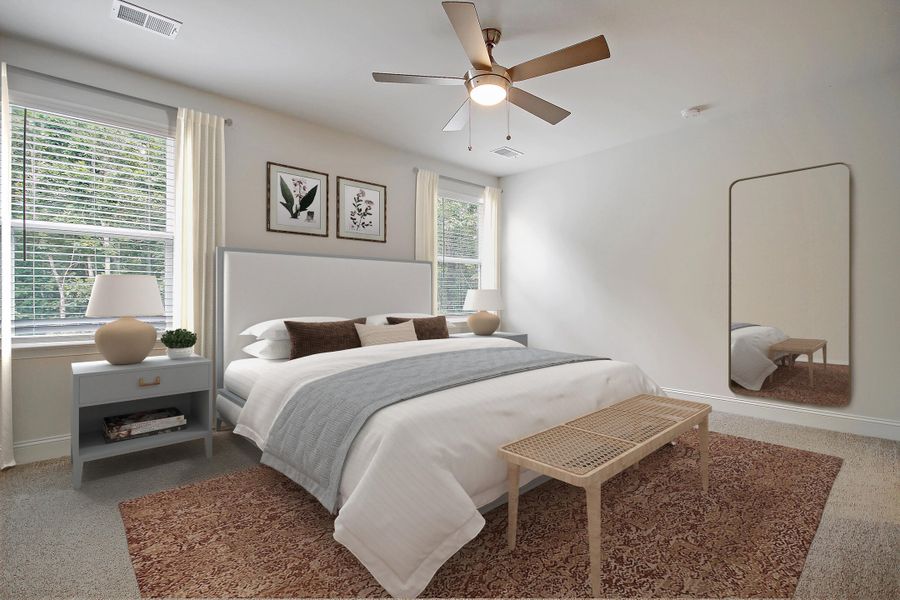 Furnished interior view inside a new home in Founder's Park, Lincolnville (Image 7).