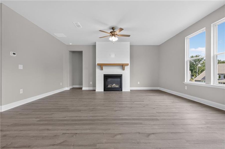 Spacious, unfurnished interior of a new home in Maddox Landing, Hoschton (Image 25). Spacious, unfurnished interior of a new home in Maddox Landing, Hoschton (Image 25).