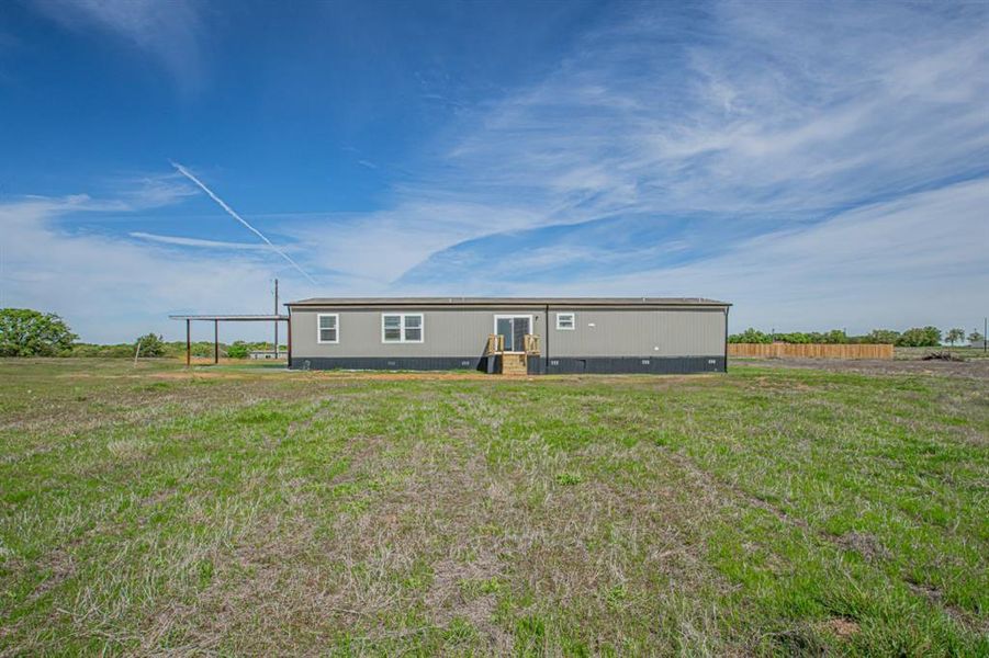 Exterior details and patio area of a home in , Sunset (Image 26).