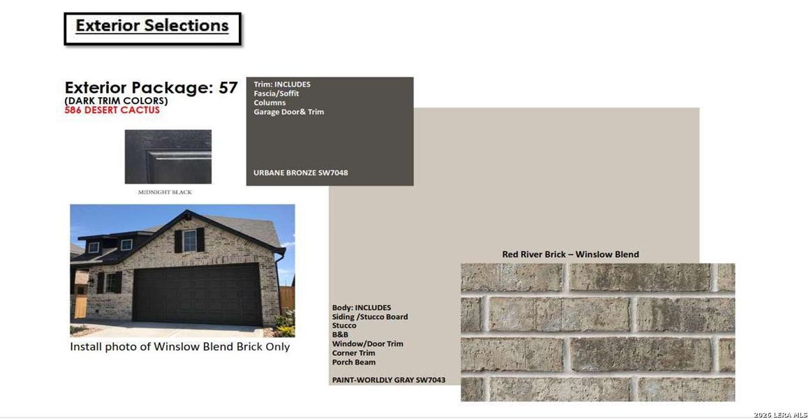 Sample of building materials used in homes in Nopal Valley, San Antonio (Image 4).