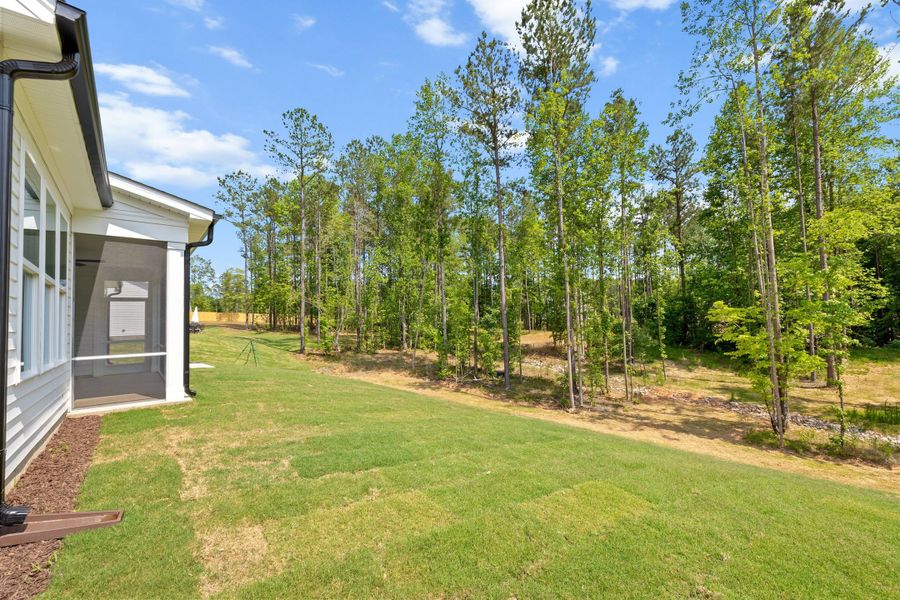 Representative exterior details of a home built from the The Chandler by RobuckHomes in Baylee Ridge, Selma (Image 80).