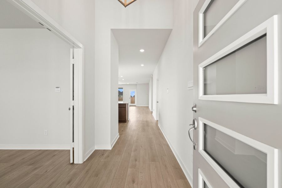 Spacious, unfurnished interior of a new home in Hartrick Ranch, Temple (Image 10). Spacious, unfurnished interior of a new home in Hartrick Ranch, Temple (Image 10).