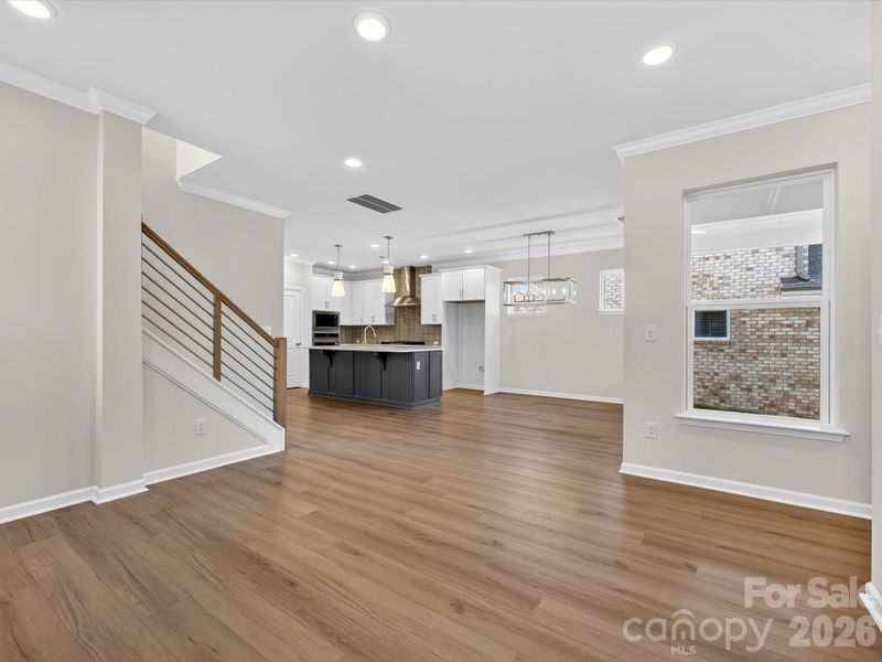 Spacious, unfurnished interior of a new home in Whitley Preserve – Park Collection, Mint Hill (Image 26). Spacious, unfurnished interior of a new home in Whitley Preserve – Park Collection, Mint Hill (Image 26).