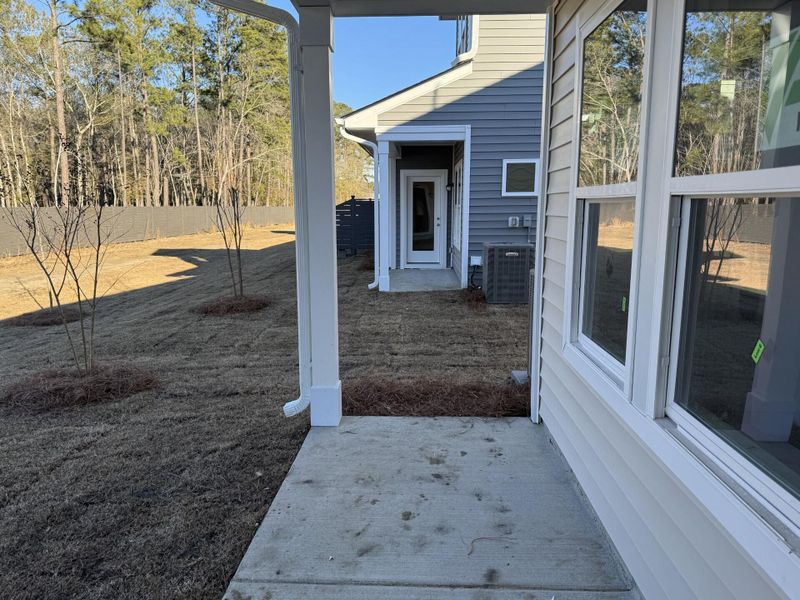 Exterior details and patio area of a home in , Summerville (Image 3).