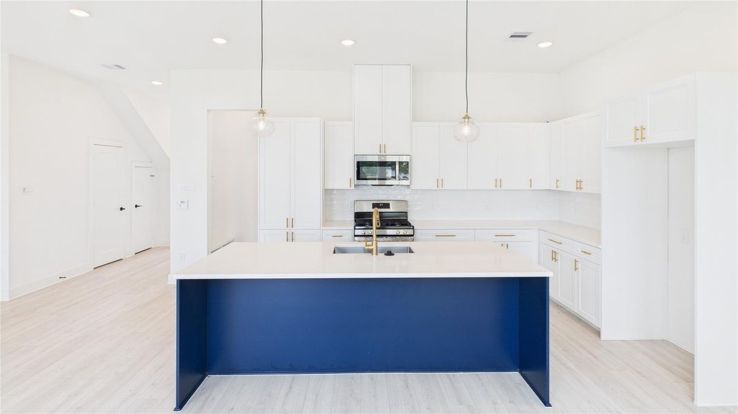 Furnished interior view inside a new home in , Houston (Image 5).