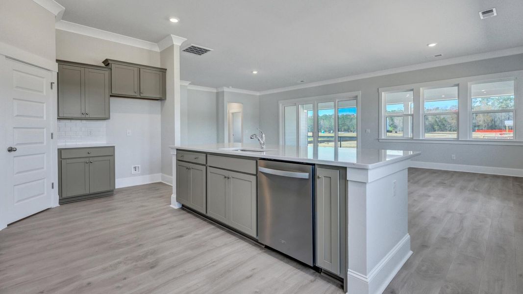 Furnished interior view inside a new home in Berkeley Bay, Ridgeville (Image 8).