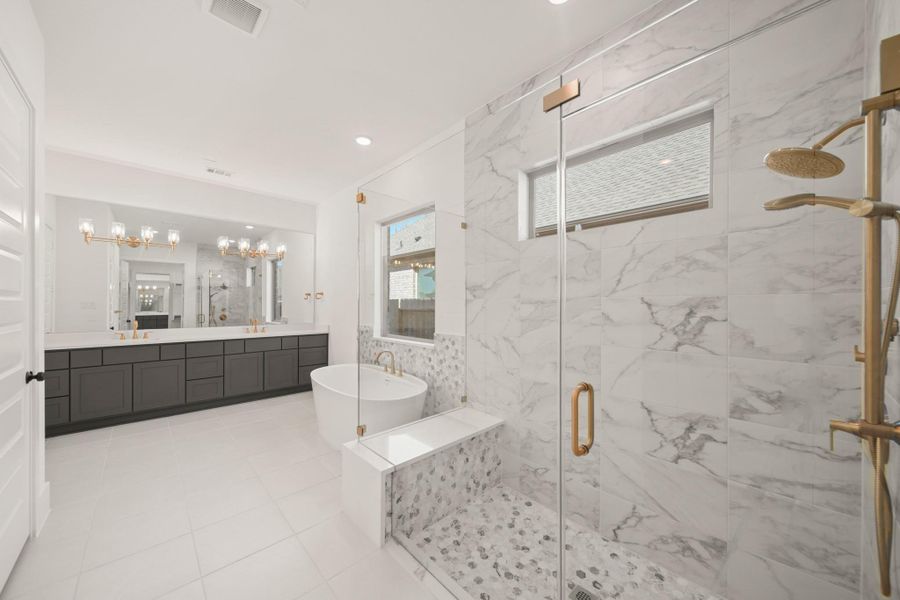 Furnished interior view inside a new home in Weston Lakes, Fulshear (Image 6).