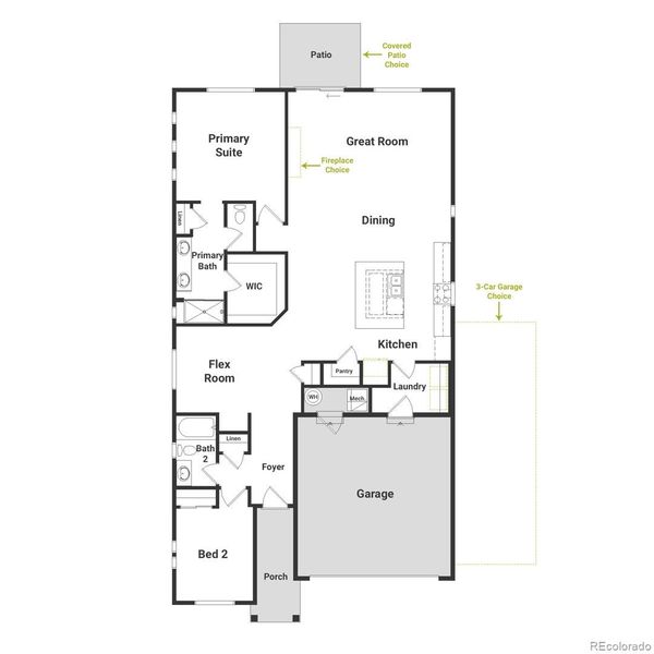 Actual home may differ from rendering or photography shown