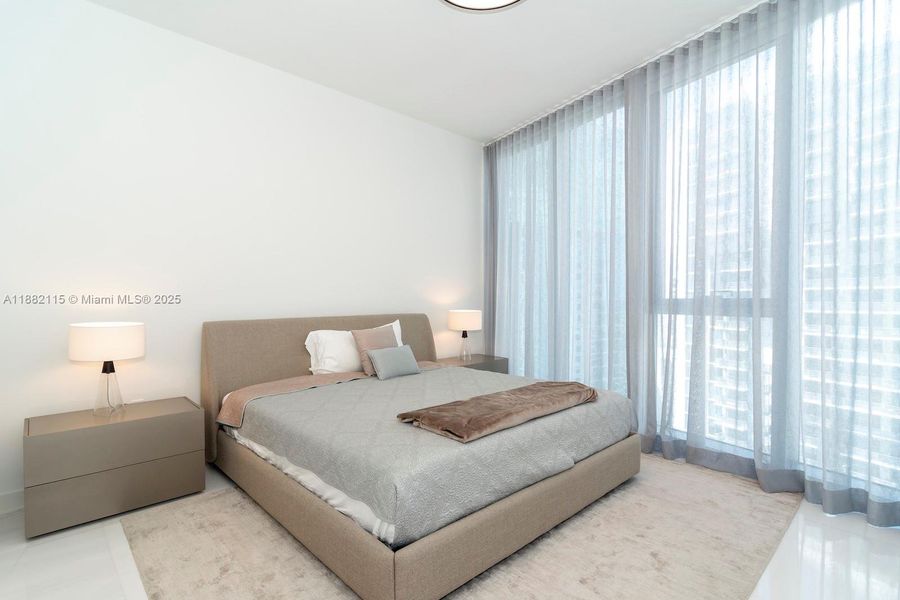 Furnished interior view inside a new home in , Miami (Image 37). Furnished interior view inside a new home in , Miami (Image 37).