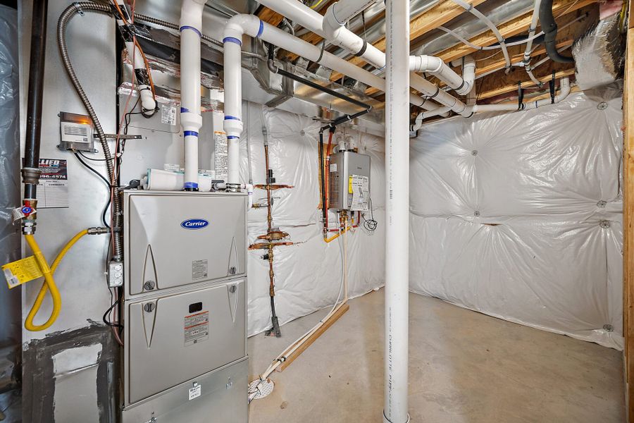 In-progress construction of a new home in Ridge at Lorson Ranch, Colorado Springs, CO (Image 40). In-progress construction of a new home in Ridge at Lorson Ranch, Colorado Springs, CO (Image 40).