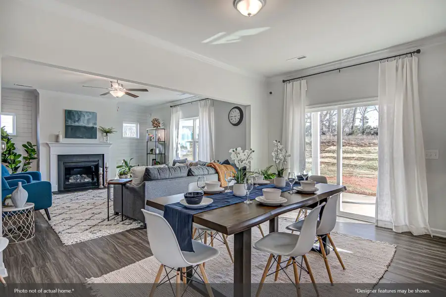 Furnished interior view inside a new home in Avenue One, Castle Hayne (Image 10).
