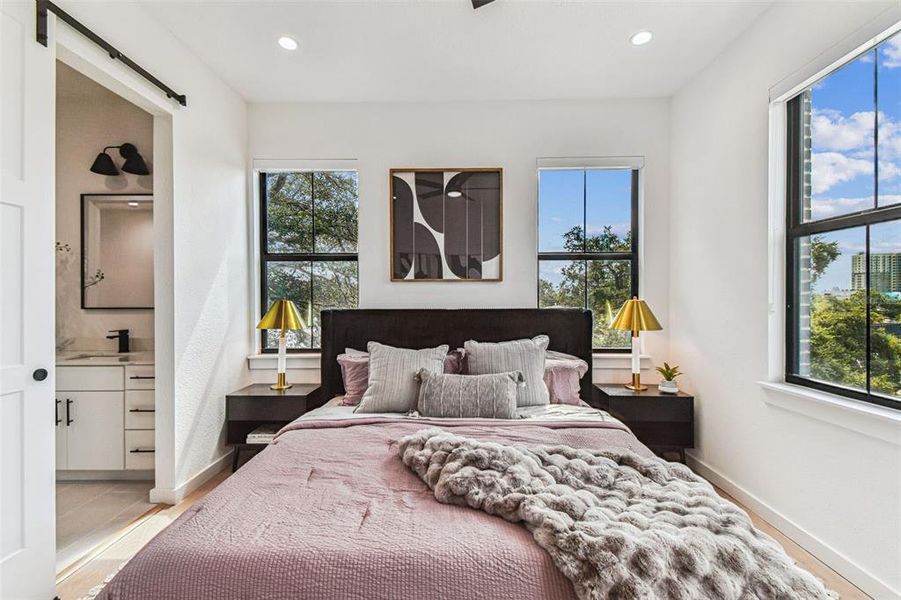 Furnished interior view inside a new home in Canvas City GWX, Tampa (Image 7).