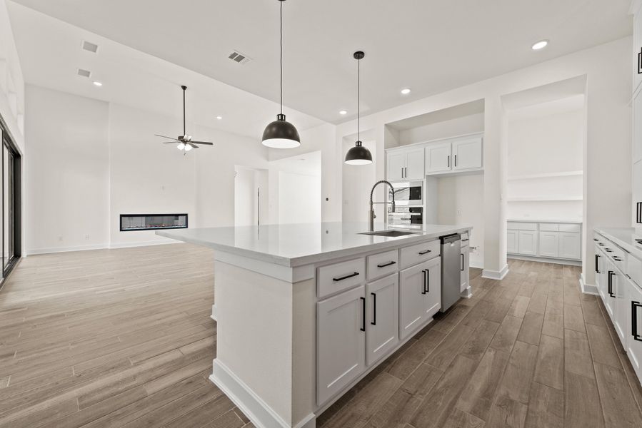 Representative furnished interior of a home built from the The Napa by Westin Homes in Kresston - 65', Montgomery (Image 4). Representative furnished interior of a home built from the The Napa by Westin Homes in Kresston - 65', Montgomery (Image 4).