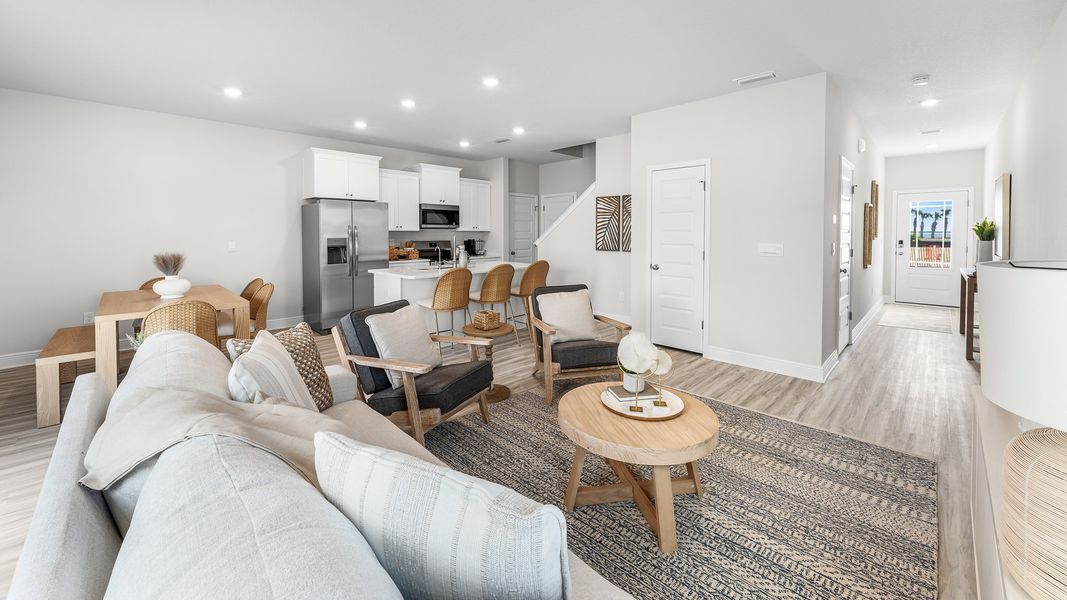 Furnished interior view inside a new home in Windmark Beach, Port Saint Joe (Image 9).
