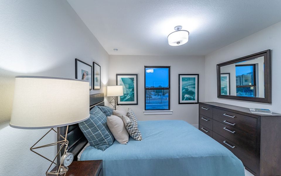 Representative furnished interior of a home built from the Dakota by CastleRock Communities in Hughes Landing, Dickinson (Image 35).