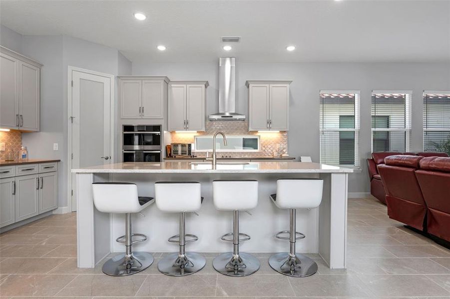 Furnished interior view inside a new home in Hampton Green at Providence, Davenport (Image 23).